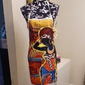 African-American Woman Print APRON